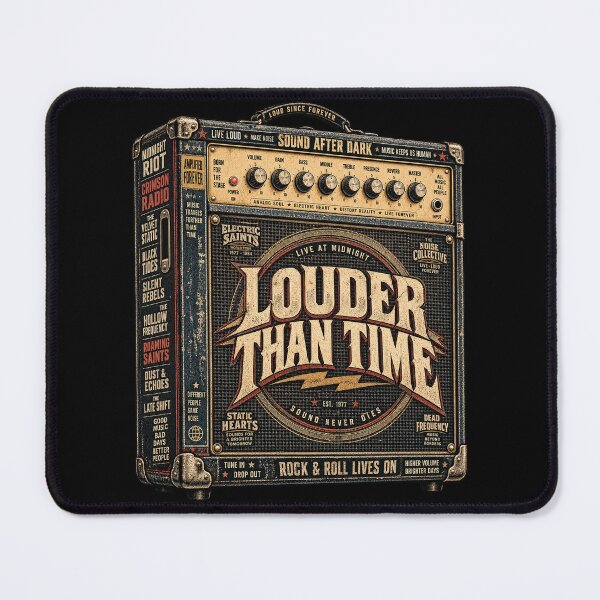 Item preview, Louder Than Time Vintage Rock Amplifier designed and sold by karudondesigns.