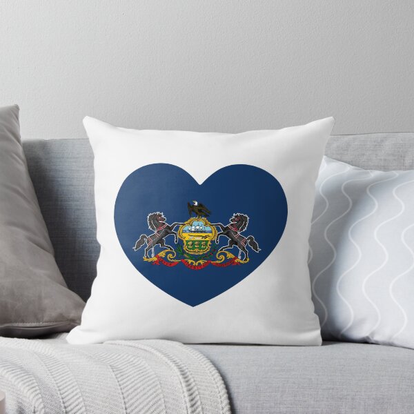 Item preview, Pennsylvania Heart Flag Baby Gift Born In Pennsylvania PA designed and sold by shitpostee.