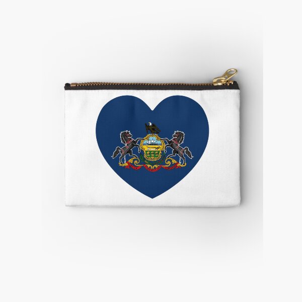 Item preview, Pennsylvania Heart Flag Baby Gift Born In Pennsylvania PA designed and sold by shitpostee.
