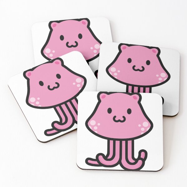 Item preview, Alien pink cat designed and sold by headshapedbox.