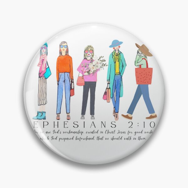 Item preview, Bible art Ephesians 2:10 We are God's workmanship  designed and sold by Boy and Belugee Studio.