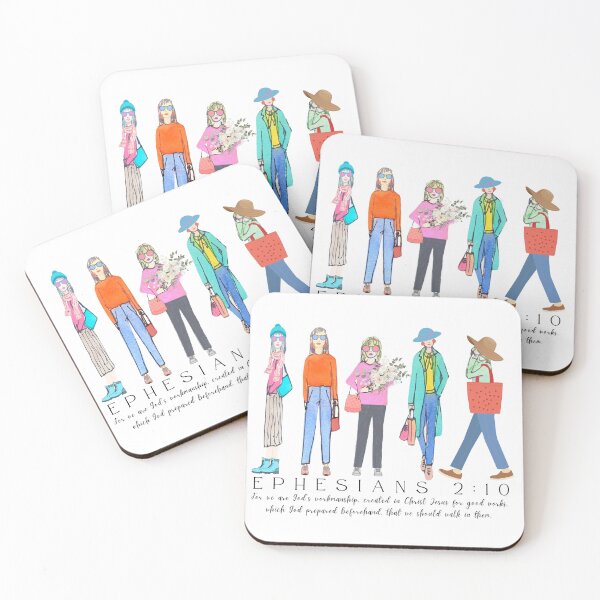 Item preview, Bible art Ephesians 2:10 We are God's workmanship  designed and sold by Boy and Belugee.