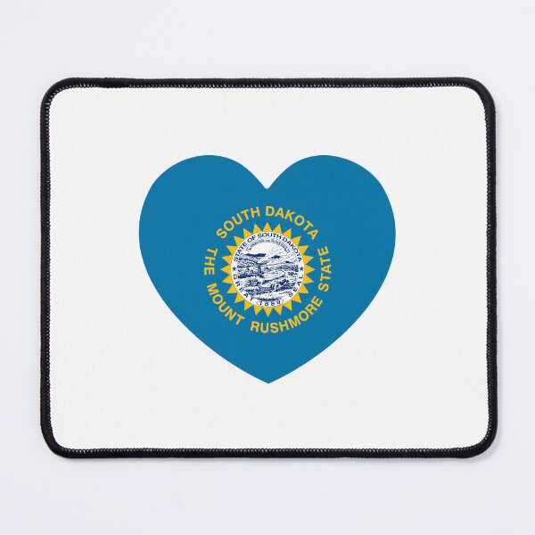 Item preview, South Dakota Heart Flag Baby Gift Born In South Dakota SD designed and sold by shitpostee.