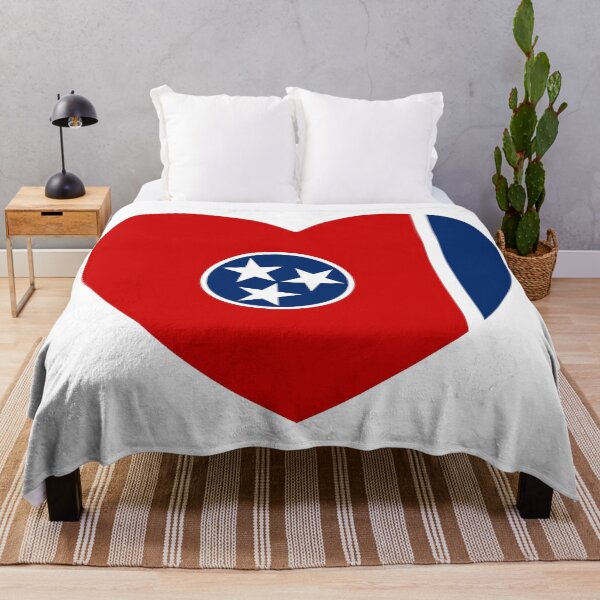 Artikelvorschau, Tennessee-Herzflagge als Geschenk für Babys, die in Tennessee geboren wurden (TN). entworfen und verkauft von shitpostee.