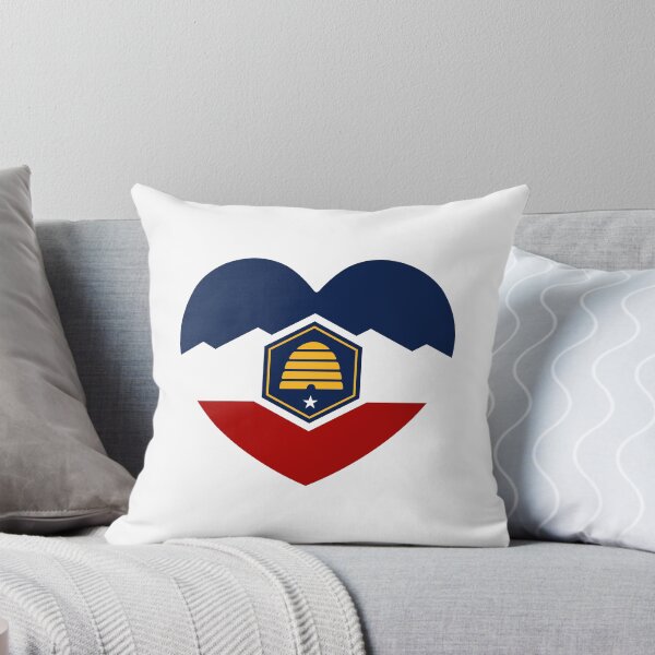 Item preview, Utah Heart Flag Baby Gift Born In Utah UT designed and sold by shitpostee.