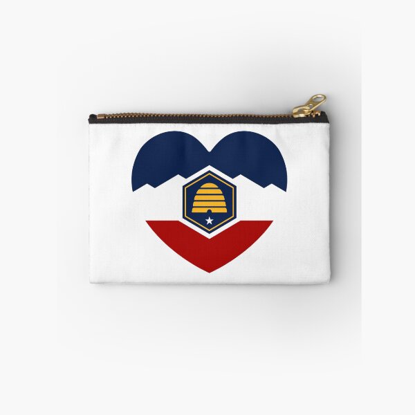Item preview, Utah Heart Flag Baby Gift Born In Utah UT designed and sold by shitpostee.