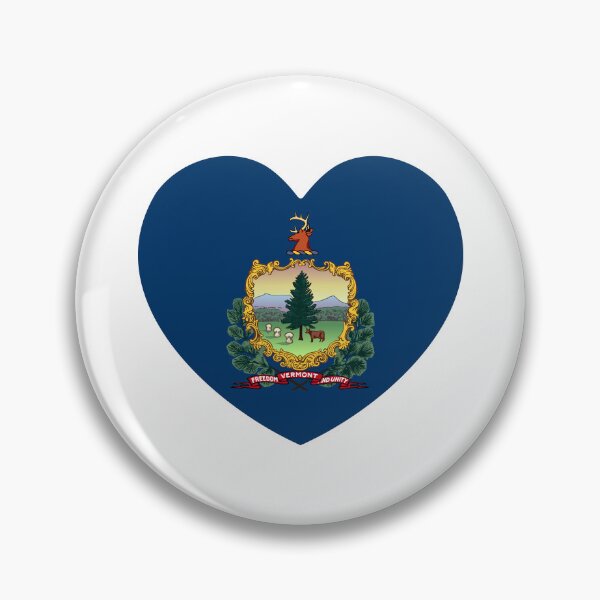 Item preview, Vermont Heart Flag Baby Gift Born In Vermont VT designed and sold by shitpostee.