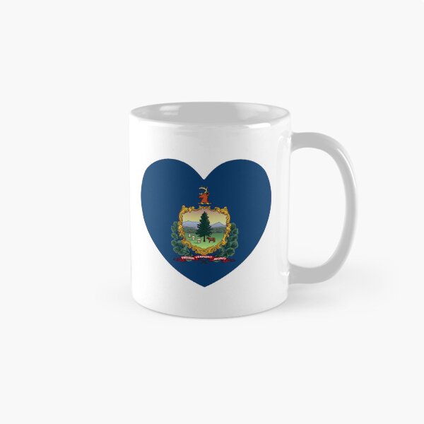 Artikelvorschau, Vermont Herzflagge Babygeschenk für in Vermont geborene Kinder entworfen und verkauft von shitpostee.