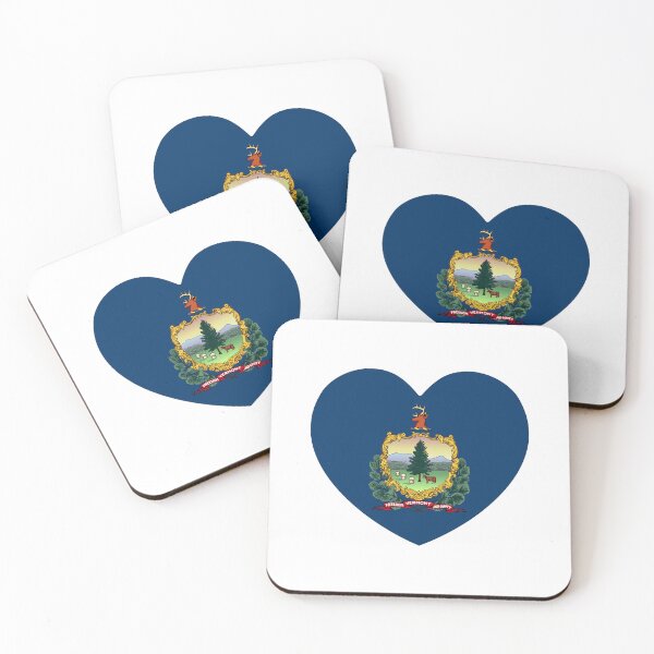 Item preview, Vermont Heart Flag Baby Gift Born In Vermont VT designed and sold by shitpostee.