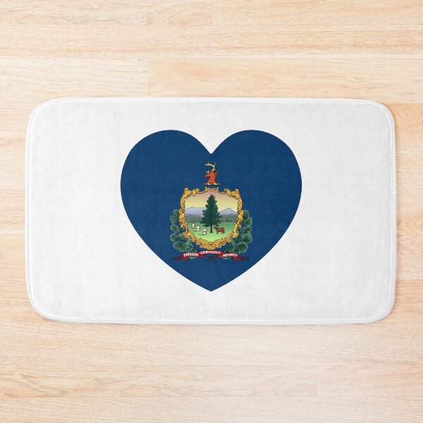 Item preview, Vermont Heart Flag Baby Gift Born In Vermont VT designed and sold by shitpostee.