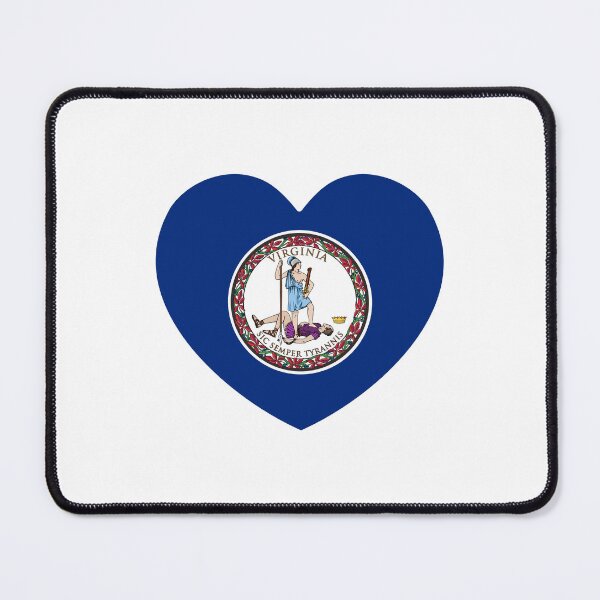 Item preview, Virginia Heart Flag Baby Gift Born In Virginia VA designed and sold by shitpostee.