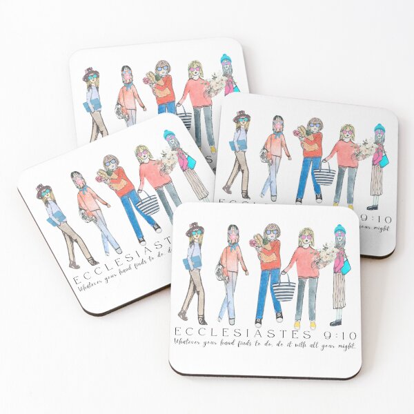 Item preview, Bible art ECCLESIASTES 9:10 designed and sold by Boy and Belugee Studio.