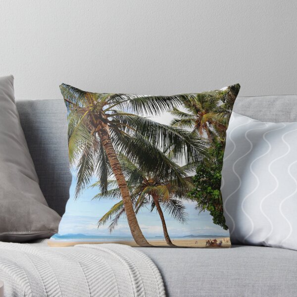 Item preview, Coconut Palm Trees on Tropical Beach designed and sold by jaynerushton.