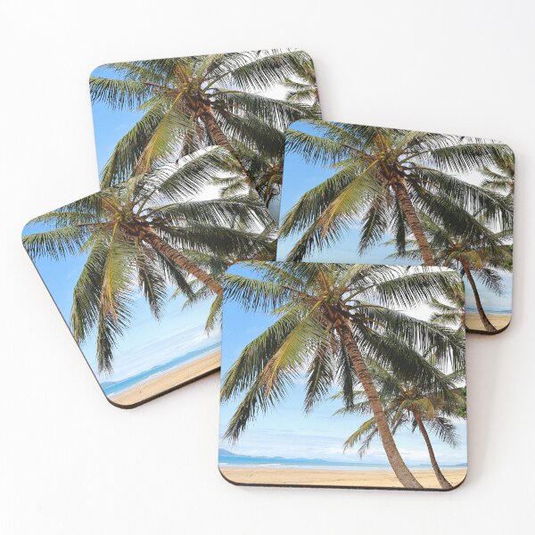 Item preview, Coconut Palm Trees on Tropical Beach designed and sold by jaynerushton.