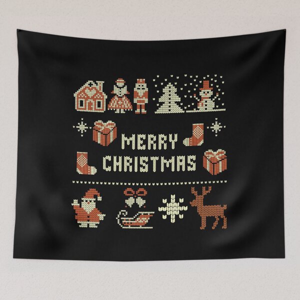 Item preview, Merry Christmas Sweater Knitting Pattern designed and sold by Loona97.