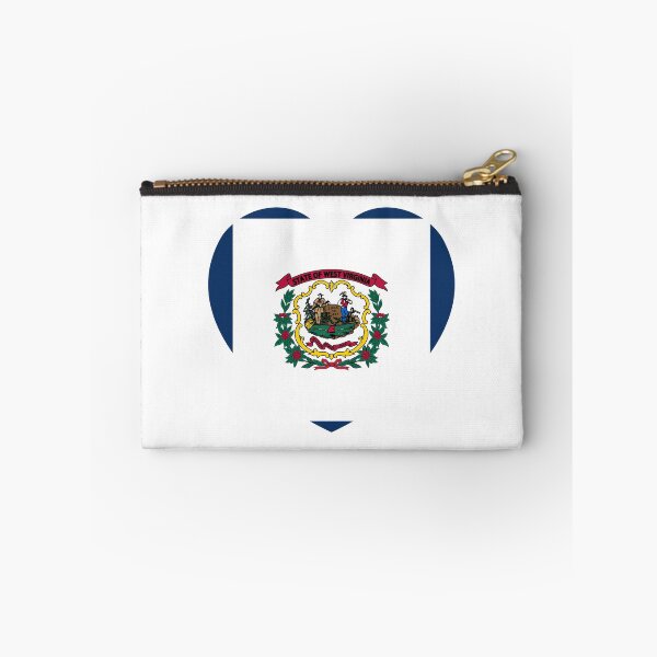 Item preview, West Virginia Heart Flag Baby Gift Born In West Virginia WV designed and sold by shitpostee.