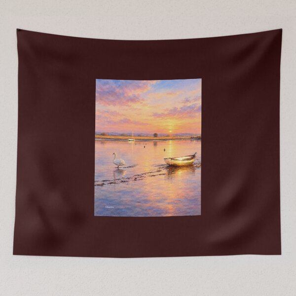 Item preview, A Swan, in the evening serenity designed and sold by Evelina77swiss.