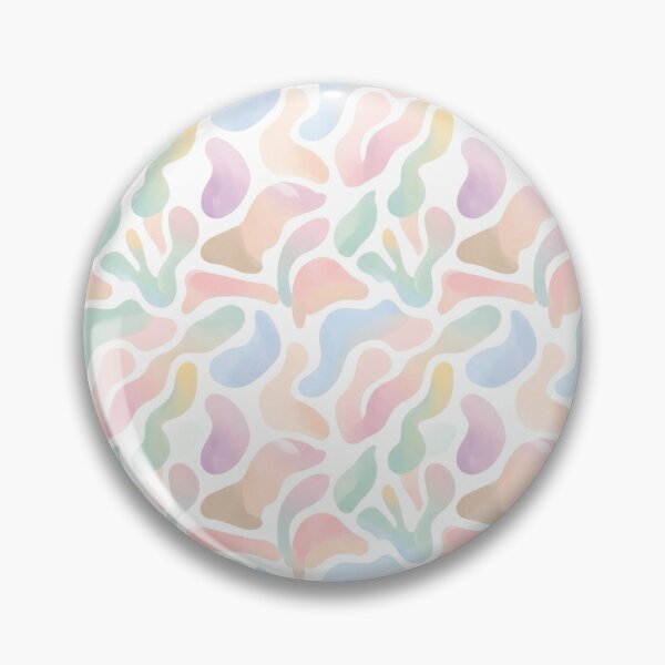 Item preview, Pastel Organic Blob Seamless Pattern -  designed and sold by Alaa-love-art.