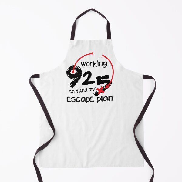 Item preview, Working 9 to 5 to Fund My Escape Plan | Funny Work Meme T-Shirt designed and sold by Ben9Tees.