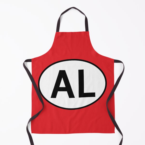 Item preview, Albania RM International Oval Sticker · Minimalist  Travel Identity designed and sold by The Digital Compass.
