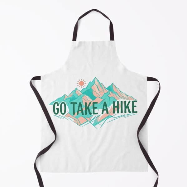 Item preview, Go Take a Hike Pastel Mountain Outdoor Adventure Design designed and sold by GabeMountainArt.