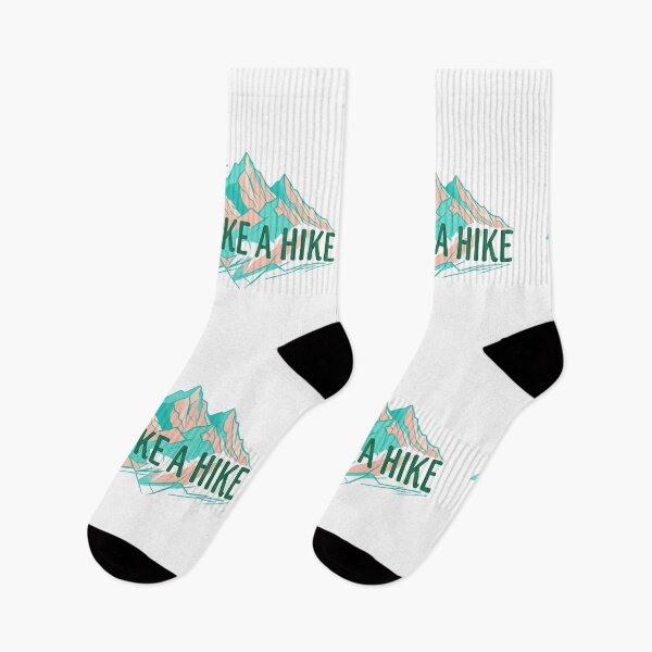 Item preview, Go Take a Hike Pastel Mountain Outdoor Adventure Design designed and sold by GabeMountainArt.