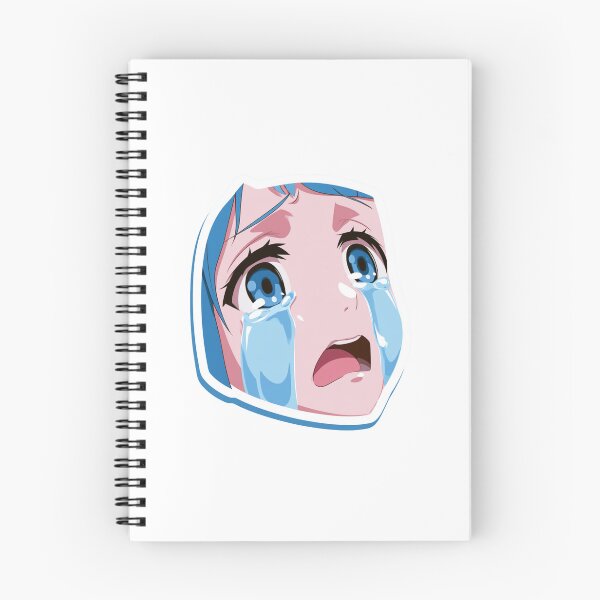 Item preview, Anime Girl Crying Sad Face Manga Tears Aesthetic designed and sold by NicolasGlowArt.