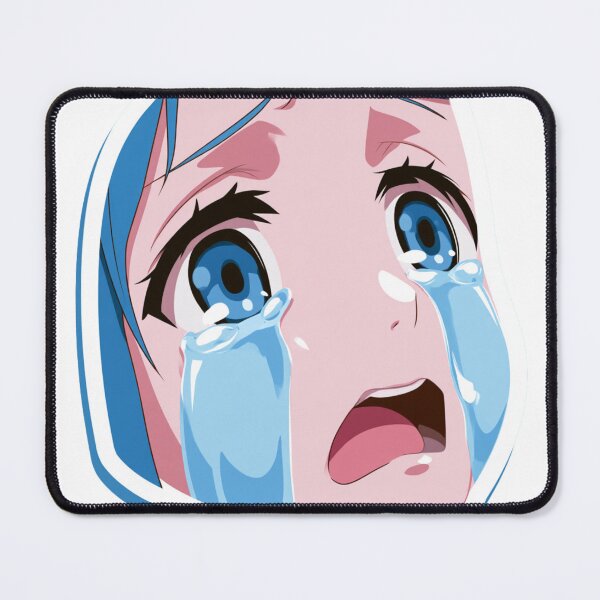 Item preview, Anime Girl Crying Sad Face Manga Tears Aesthetic designed and sold by NicolasGlowArt.