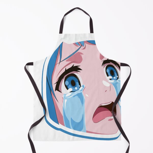 Item preview, Anime Girl Crying Sad Face Manga Tears Aesthetic designed and sold by NicolasGlowArt.