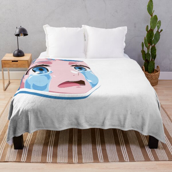 Item preview, Anime Girl Crying Sad Face Manga Tears Aesthetic designed and sold by NicolasGlowArt.
