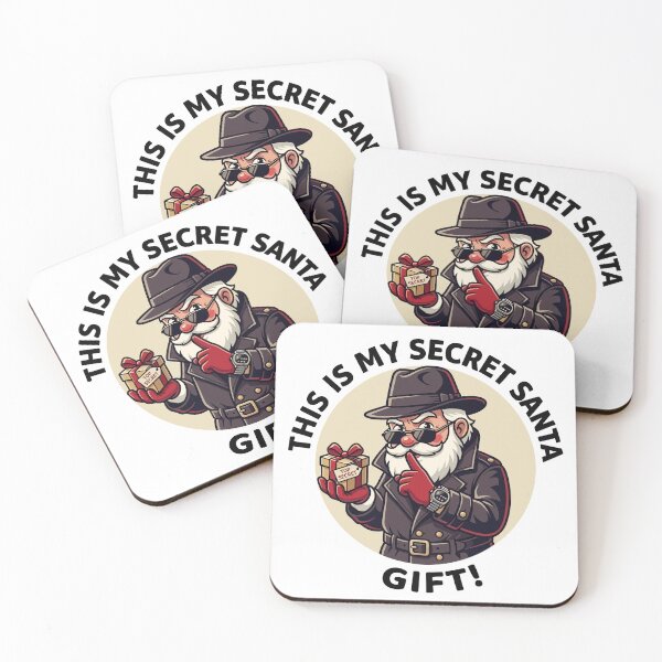 Item preview, This Is My Secret Santa Gift – Funny Christmas Spy Santa designed and sold by JPees.