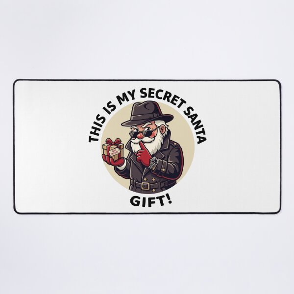 Item preview, This Is My Secret Santa Gift – Funny Christmas Spy Santa designed and sold by JPees.