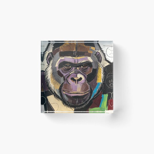 Item preview, impasto portrait designed and sold by forget45studio.