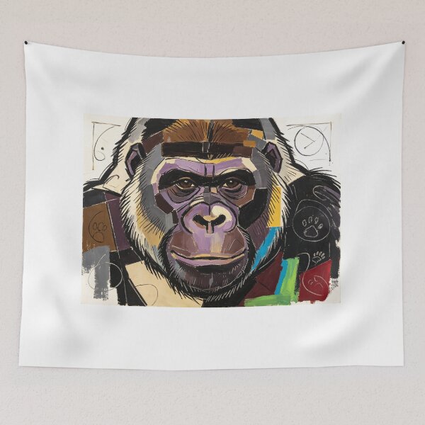 Item preview, impasto portrait designed and sold by forget45studio.