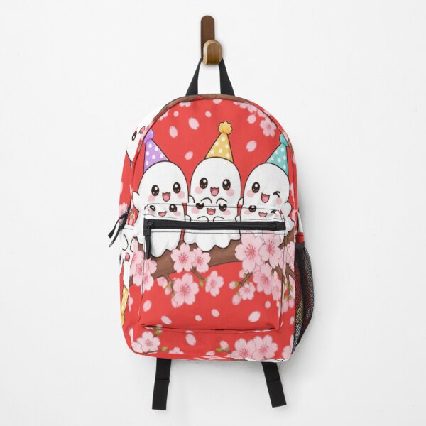 Item preview, Cute Birthday Ghosts Cherry Blossom Kawaii designed and sold by creativerooney.