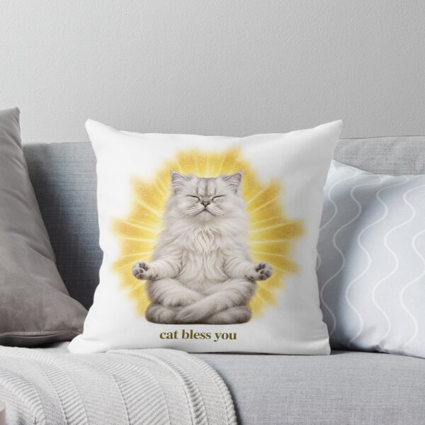 Item preview, Silver Chinchilla Persian Cat Bless You designed and sold by Fuzzy-Error.