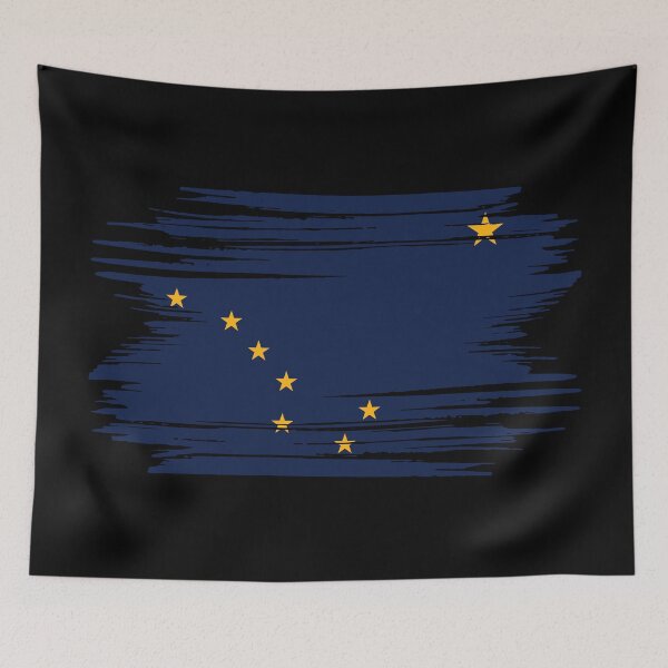 Item preview, Alaska Distressed Flag Veteran Gift Military Pride AK designed and sold by shitpostee.