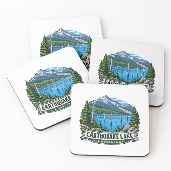 Item preview, Earthquake Lake, Montana designed and sold by Myra365Art.
