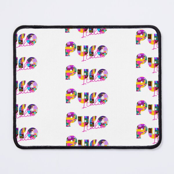 Item preview, Puro, Cascia, Italy, Italia, colorful typography design for travellers designed and sold by Wanderful-roads.