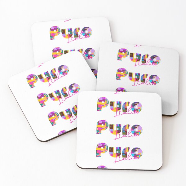Item preview, Puro, Cascia, Italia, Italia, diseño tipográfico colorido para viajeros designed and sold by Wanderful-roads.