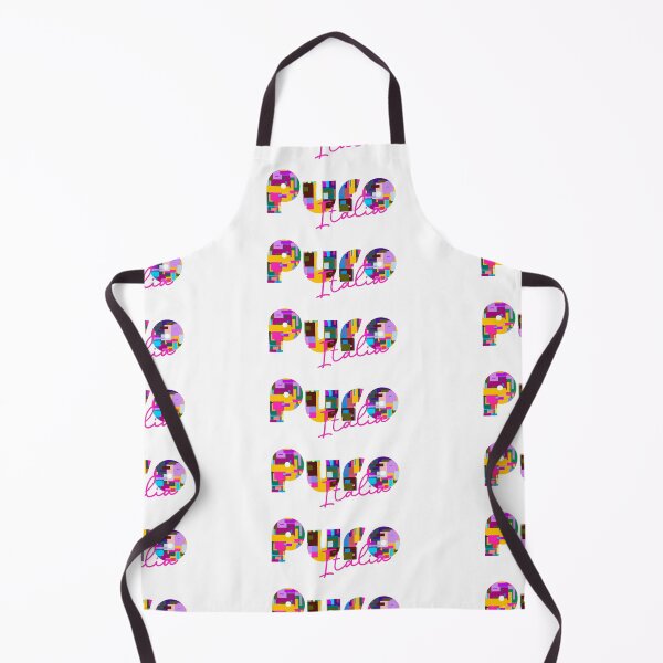 Item preview, Puro, Cascia, Italy, Italia, colorful typography design for travellers designed and sold by Wanderful-roads.