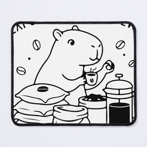 Item preview, Exploring New Brews - Capybara Coffee Tasting designed and sold by Brexmore3.