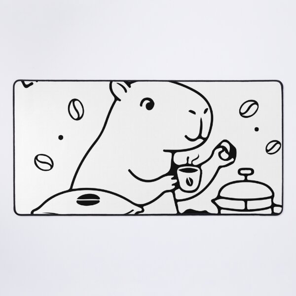 Item preview, Exploring New Brews - Capybara Coffee Tasting designed and sold by Brexmore3.