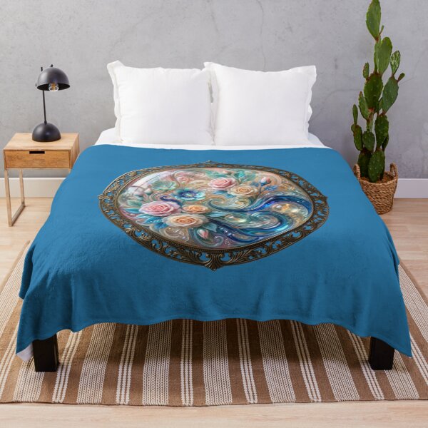 Item preview, Wavy Glassy Roses - Glossy Floral Art designed and sold by Alaa-love-art.