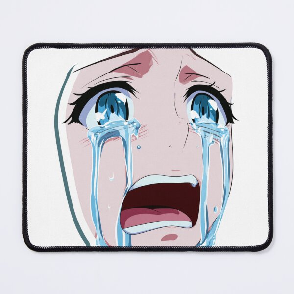 Item preview, Anime Crying Face Manga Sad Tears Aesthetic designed and sold by NicolasGlowArt.