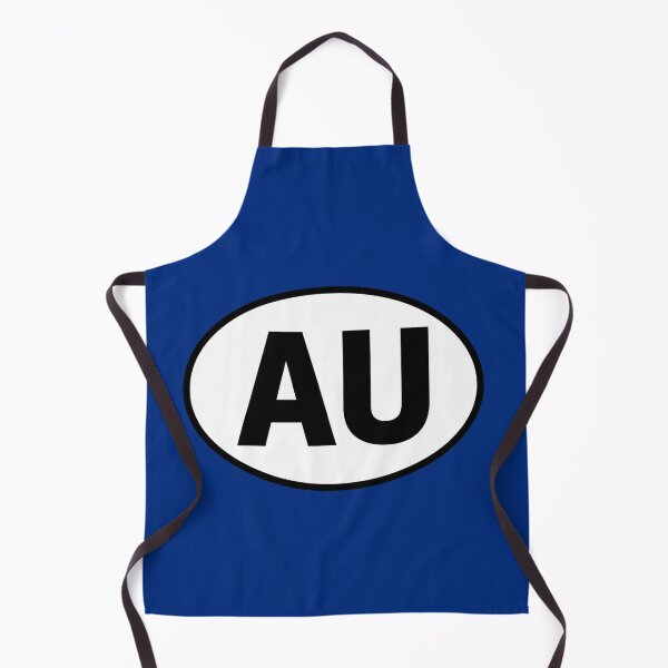 Item preview, Australia AU International Oval Sticker · Minimalist  Travel Identity designed and sold by The Digital Compass.
