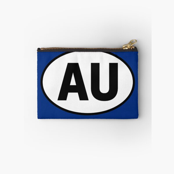 Artikelvorschau, Australien AU Internationaler ovaler Aufkleber · Minimalistische Reiseidentität entworfen und verkauft von The Digital Compass.