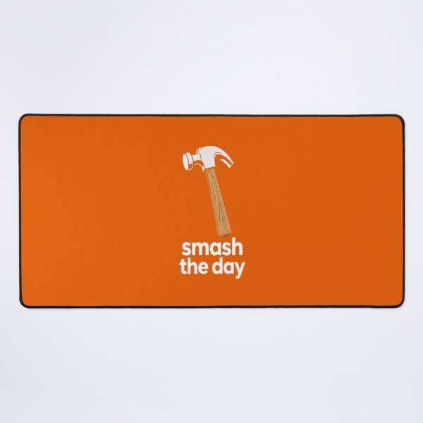 Item preview, Smash The Day Motivational Hammer Quote designed and sold by creativerooney.