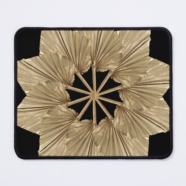 Item preview, Geometric Botanical Palm Leaf Rosette Pattern designed and sold by ZorianArt.