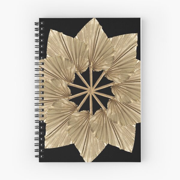 Item preview, Geometric Botanical Palm Leaf Rosette Pattern designed and sold by ZorianArt.